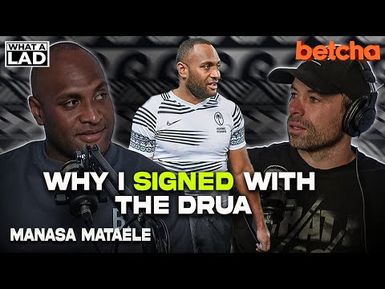 Why I Signed With The Drua - Manasa Mataele