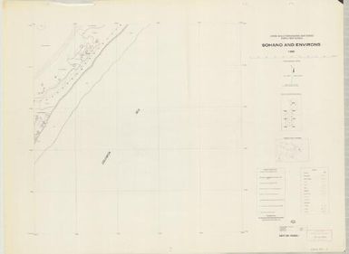 Sohano and environs large scale topographic map series Papua New Guinea (Sheet PV3502-I)