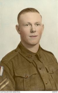 VX141784 CORPORAL ALBERT DONALD BASSETT DCM, AIF. WHILST A MEMBER OF 57/60TH BATTALION, AMF, SERVING ON BOUGAINVILLE IN 1945 CORPORAL BASSETT'S PLATOON WAS ENCIRCLED BY THE ENEMY AT TRACK JUNCTION. ..