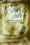 Poster of Red Cross appeal 'Sing Sing' at Idubada Technical School, 21 May 1965