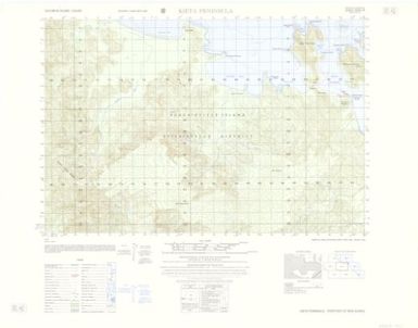 Solomon Islands 1:50,000: Kieta Peninsula (6939-III)