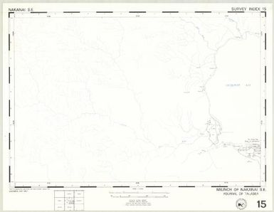 Milinch of ... : fourmil of ... (15 - Fourmil of Talasea - Milinch of Nakanai SE)