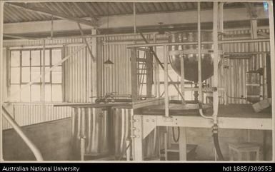 Syrup kettle and tanks, Pineapple Cannery