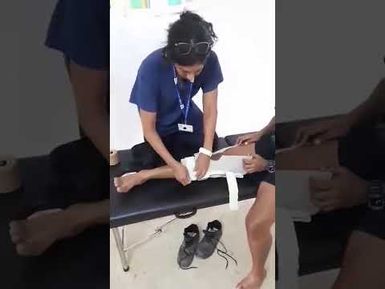 FREE MEDICAL SERVICES IN FIJI - Great to see young medical professionals living in Fiji learning