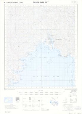 Fiji 1:50,000: Wainunu Bay (Sheet Vanua Levu 10)
