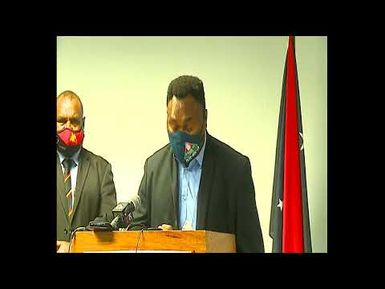 PRIME MINISTER HON. JAMES MARAPE MEDIA CONFERENCE | THURSDAY 22 APRIL 2021