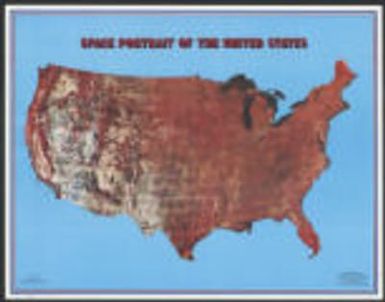 Space portrait of the United States.