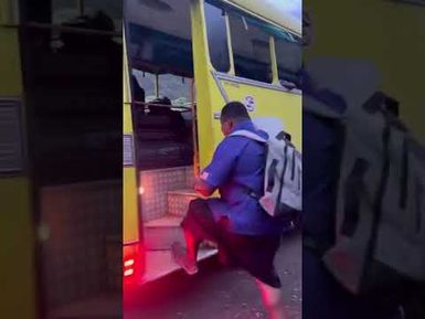 Bus ride from Gasaudrau Farm in Namosi to Suva the capital city