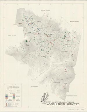 Agricultural activities / Eastern Highlands Province