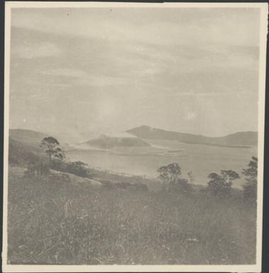 Three weeks after the eruption, Vulcan Island, Rabaul, New Guinea, 1937 / Sarah Chinnery