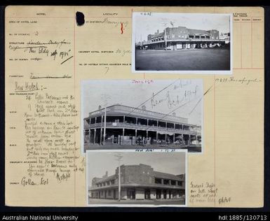 Golan Hotel Lismore card 2 side 2