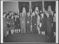 Truman confers with Baptist missionaries.