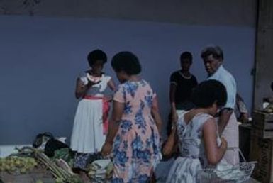 [Vegetable market in Suva, Fiji]