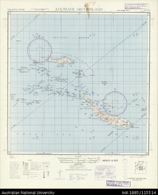 Papua New Guinea, Louisiade Archipelago, Series: AMS T401, Sheet SC 56-5, 1943, 1:500 000