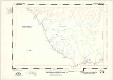 Milinch of ... : fourmil of ... (23 - Fourmil of Kavieng - Milinch of Lavongai SW)