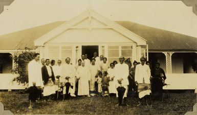 Members of the Free Church of Tonga, 1928