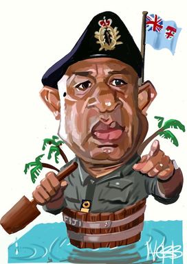 Frank Bainimarama. 24 August, 2008
