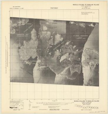[Papua New Guinea 1:30,000 photomap] (Mugula Island to Basilaki Island 9)