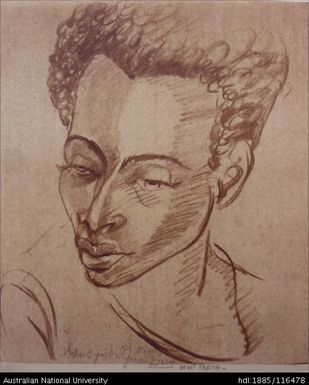 School girl from Daru, West Papua [Western District] - Pt Moresby