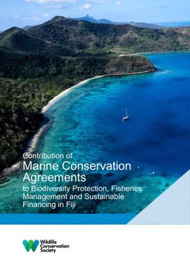 Contribution of marine conservation agreements to biodiversity protection, fisheries management and sustainable financing in Fiji