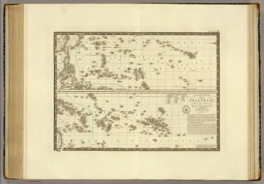 Carte particuliere de la Polynesie, (partie de l'Oceanie). Redigee par A. Brue, Geographe du Roi d'apres l'ensemble des materiaux recueillis jusque ce jour. Paris, 1826. Chez l'Auteur, rue des Macons-Sorbonne, no. 9, et chez les principaux marchands de cartes geographiques. Augmentee par l'Auteur en 1827.