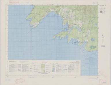 Carte de la Mélanésie-1:50 000 (type outre-mer).: Ile Efate SW