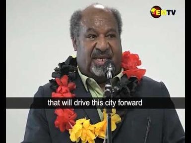 MT HAGEN CITY AUTHORITY ENCOURAGED