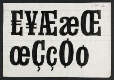 Churchward Conserif Normal 88 Sketch