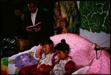 Ear piercing ceremony, Lakepa, Niue