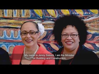 Tongan MPs serving their fonua