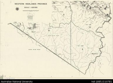 Papua New Guinea, Western Highlands Province, Sheet 3 of 3, 1979, 1:100 000