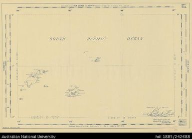 Papua New Guinea, New Guinea and Papua, Base Compilation, Base Compilation Series, Sheet B.a., 1952, 1:600 000