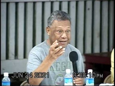 HEARING (Ngatpang): SB 11-15 Tax Reform - Ways and Means and Financial Matters. 06/24/2021