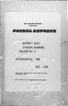 Patrol Reports. Gulf District, Baimuru, 1965-1966