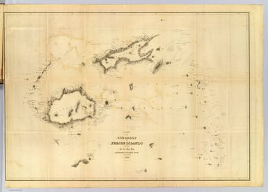 Chart of the Viti Group or Feejee Islands by the U.S. Ex. Ex. Charles Wilkes Esq. Commander. 1840. Eng. by Sherman & Smith, N.Y.