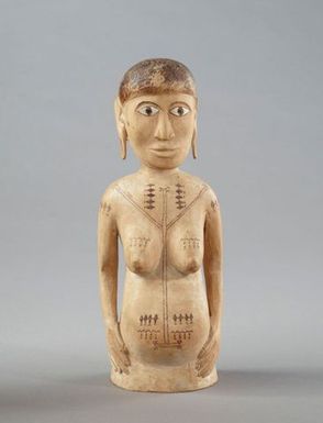 Female carved figure