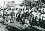 Portrait of representatives of churches with the Director of the PEMS, Charles Bonzon, during a synod