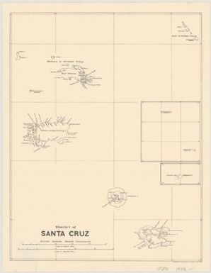 District of Santa Cruz, British Solomon Islands Protectorate / compiled by Lands Department