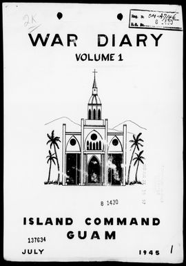 COM GUAM ISLAND - War Diary, 7/1-31/45