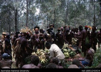 Group with harvested fruit