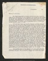 Enseignement en Océanie française, situation. Etablissement d'enseignement public scolaire "Ecole centrale", note du gouverneur à la Direction de l'Enseignement à Paris, correspondance