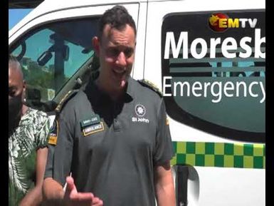 St John receives new fully-equipped Ambulance