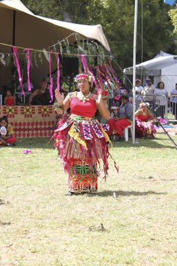 Tuvalu dance performance.