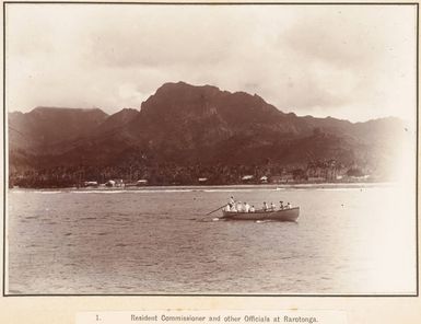 Arrival of the New Zealand Parliamentary party at Rarotonga, 1903