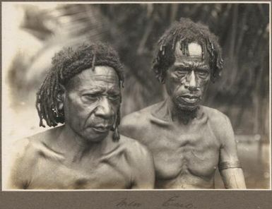 Near Emo [two men side by side] Frank Hurley