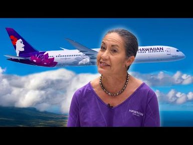 Airline gives back to the community and embraces Hawaiian language and culture