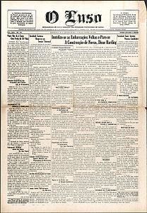 O Luso November 27, 1921
