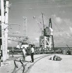 Port facilities at Makatea