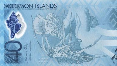 Solomon Islands: Unique $40 bank note a call for unity