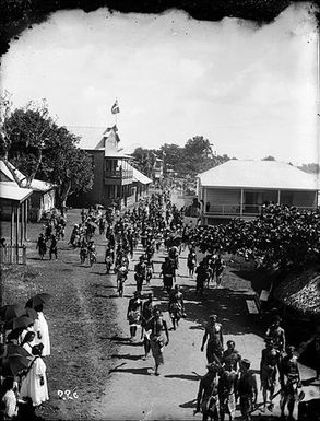 Procession to the British Consulate